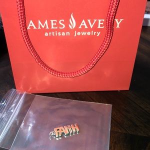 James Avery Faith Charm